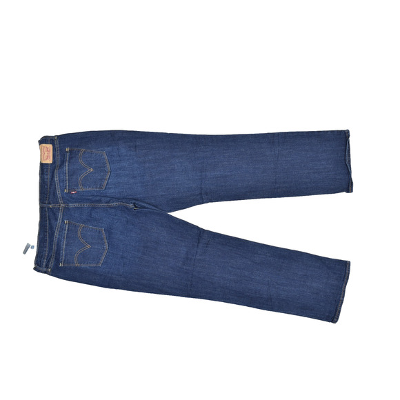Levi's 505 Straight Women's Jeans Regular Size 16 Blue Denim - Picture 1 of 8